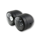 Feu avant LED Highsider smart Twin (3-1/2")- fixation latérale - homologué E - noir - à l'unité