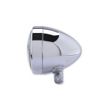 Feu avant H4 Highsider smart Bullet (3-1/2") - feu de route - fixation inférieure - homologué E - chromé - à l'unité