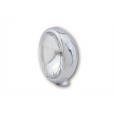 Feu avant Highsider smart - 4 1/2 pouces - boîtier plat - homologué E - chromé - à l'unité