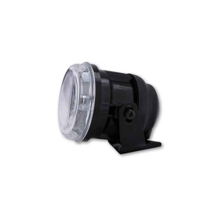 Feu avant anti-brouillard Highsider smart - rond - homologué E - noir - à l'unité