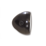 Feu avant Highsider smart - 6 1/2 pouces - boîtier métallique - avec feux de position - homologué E - noir - à l'unité