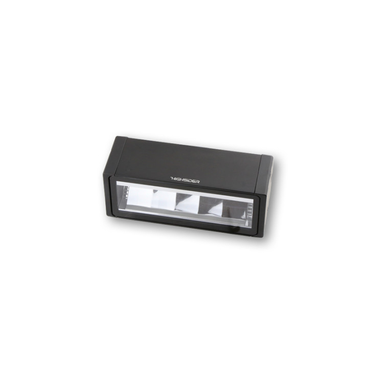 Feu avant LED Highsider pro Ultimate-Low - feu de position - homologué E - noir - à l'unité