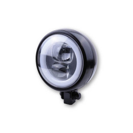 Feu avant LED Highsider pro Flat Type 9 - homologué E - noir - à l'unité