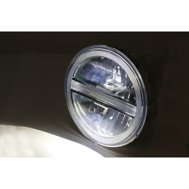 Insert de phare LED Highsider pro Type 6 - 5 3/4 pouces - homologué E - - à l'unité