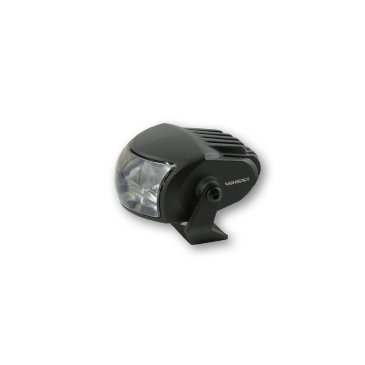 Feu avant LED Highsider pro Comet-Low - homologué E - noir - à l'unité