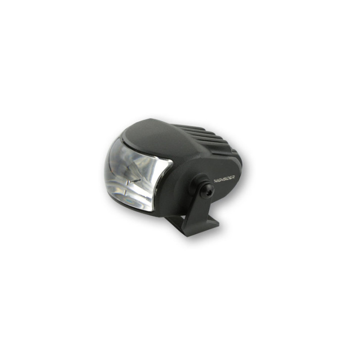 Feu avant LED Highsider pro Comet-Low - homologué E - noir - à l'unité