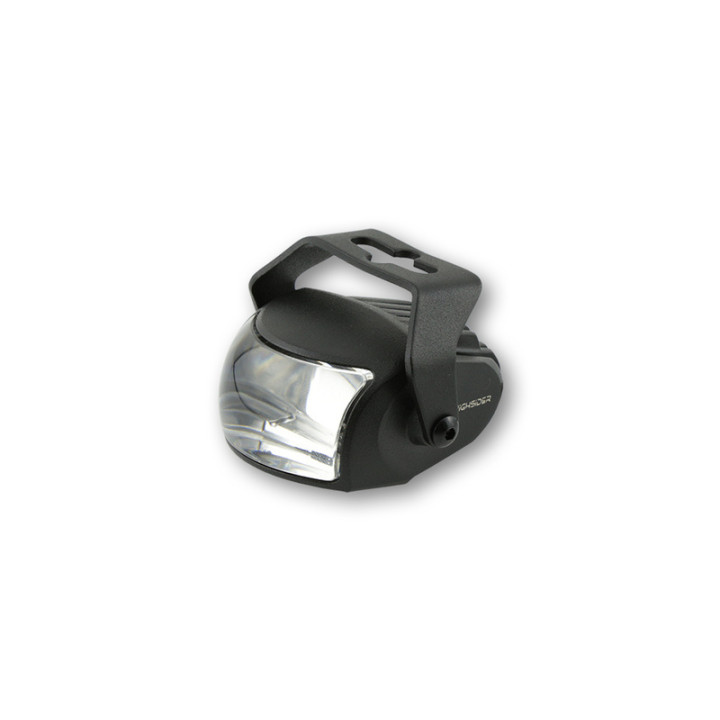 Feu avant LED Highsider pro Comet-Low - homologué E - noir - à l'unité