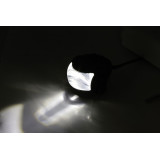 Feu avant LED Highsider pro Comet-Low - homologué E - noir - à l'unité