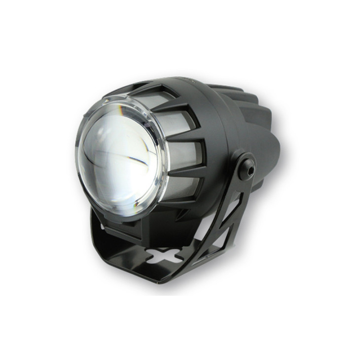 Feu avant LED Highsider pro Dual-Stream - 45 mm - homologué E - noir - à l'unité