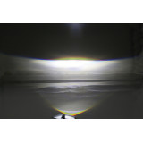 Feu avant LED Highsider pro Dual-Stream - 45 mm - homologué E - noir - à l'unité