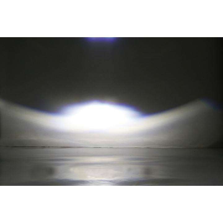 Feu avant LED Highsider pro Dual-Stream - 45 mm - homologué E - noir - à l'unité