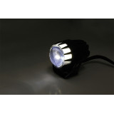 Feu avant LED Highsider pro Dual-Stream - 45 mm - homologué E - noir - à l'unité