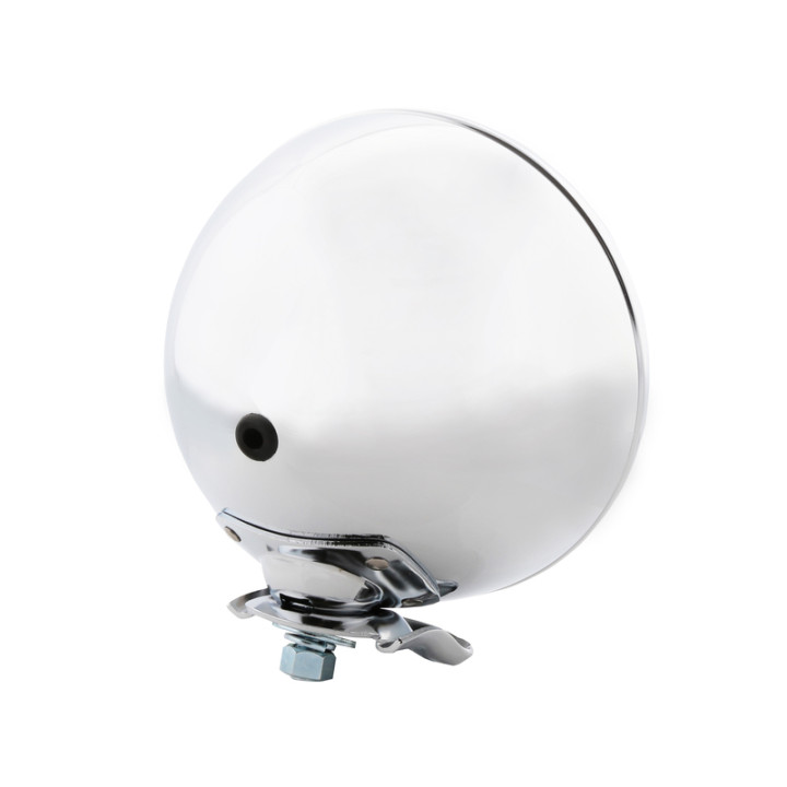 Feu avant LED Highsider pro HD-Style Type 11 - 7 pouces - avec TFL - homologué E - chromé - à l'unité