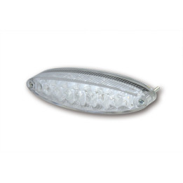Feu arrière LED Highsider smart Number1 avec éclairage de plaque - transparent - à l'unité