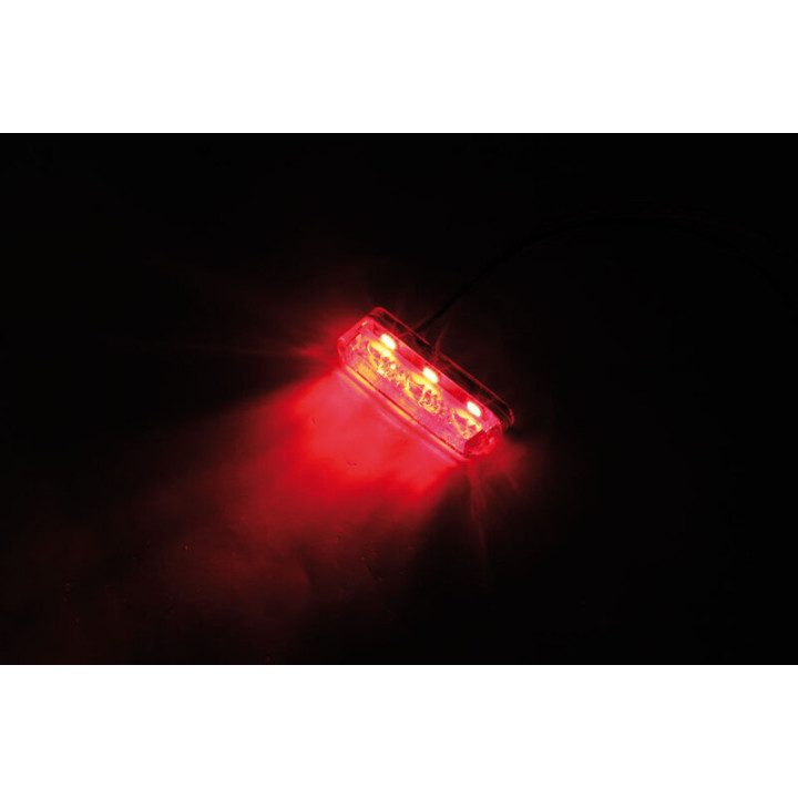 Feu arrière LED à encastrer Highsider smart Shorty 2 Pro homologué - l'unité
