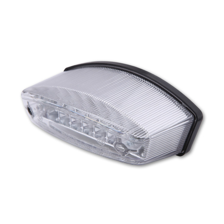 Feu arrière LED Highsider smart Monster homologué - verre transparent - l'unité
