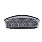 Feu arrière LED Highsider smart Monster homologué - verre transparent - l'unité