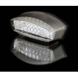 Feu arrière LED Highsider smart Monster homologué - verre transparent - l'unité