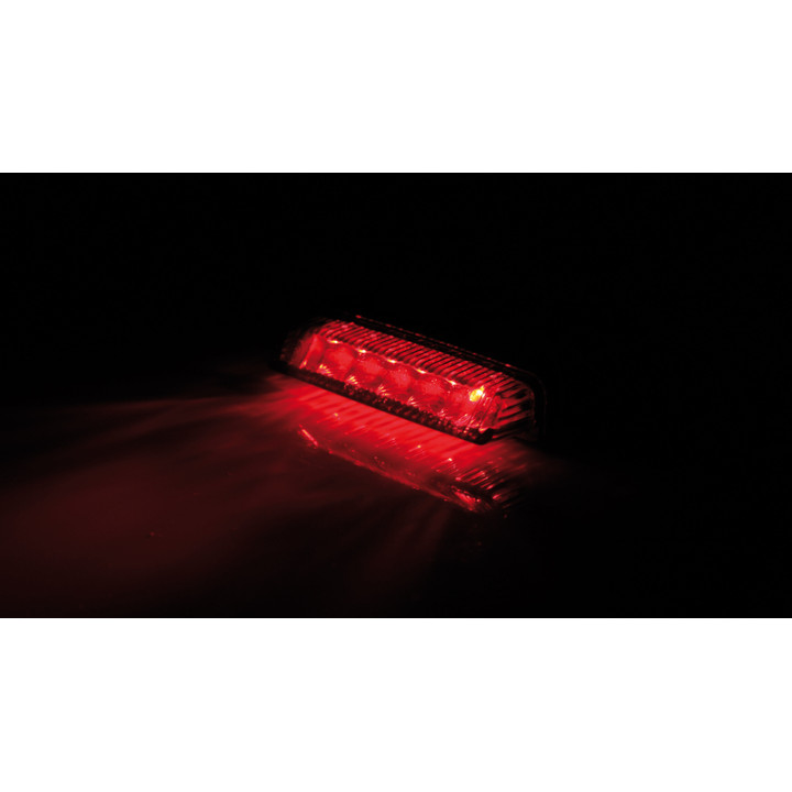 Feu arrière LED Highsider smart Mini homologué - verre fumé - l'unité