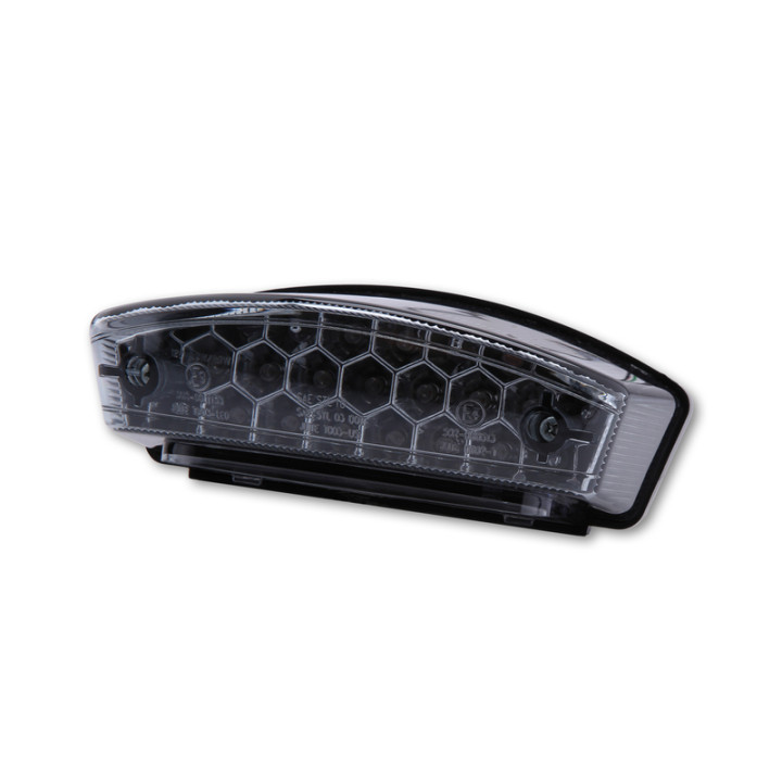 Feu arrière LED Highsider smart Monster homologué - verre fumé - l'unité