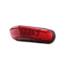 Feu arrière LED Highsider smart homologué - verre rouge - l'unité 255-676