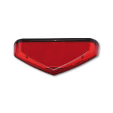Feu arrière LED Highsider smart homologué - verre rouge - l'unité 255-676
