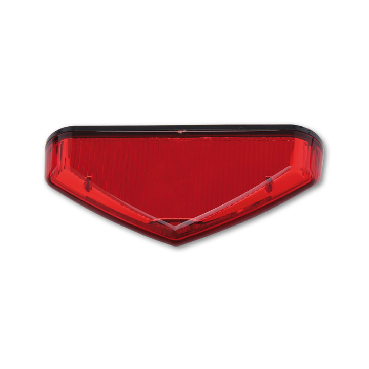 Feu arrière LED Highsider smart homologué - verre rouge - l'unité 255-676
