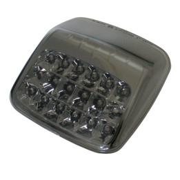 Feu arrière LED style Harley-Davidson Highsider smart homologué - verre fumé - l'unité 253-371