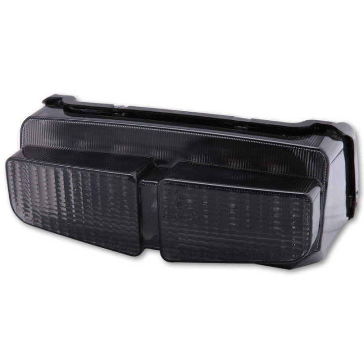 Feu arrière LED style Yamaha Highsider smart homologué - verre fumé - l'unité 253-236