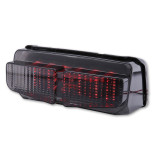 Feu arrière LED style Yamaha Highsider smart homologué - verre fumé - l'unité 253-236