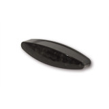 Feu arrière LED Highsider pro - Little Number1 - noir/fumé - avec éclairage de plaque - 1 pièce