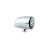 Feu arrière LED Highsider pro - Rocket Classic - chromé/fumé - 1 pièce