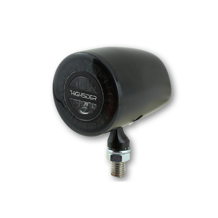 Feu arrière LED Highsider pro - Rocket Classic - noir/fumé - 1 pièce