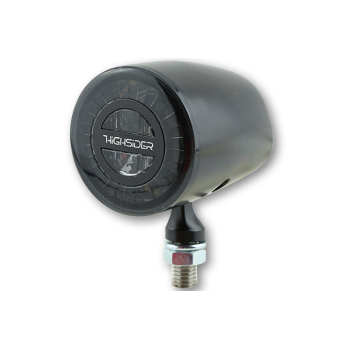 Feu arrière LED Highsider pro - Rocket Classic - noir/fumé - 1 pièce