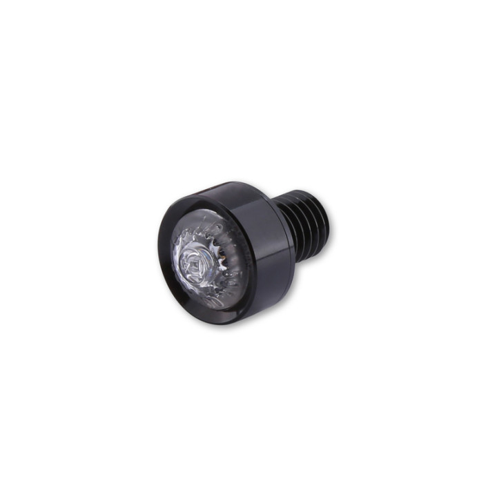 Feu arrière LED Highsider pro - Mono - noir/translucide - 1 pièce