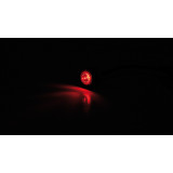 Feu arrière LED Highsider pro - Mono - noir/translucide - 1 pièce