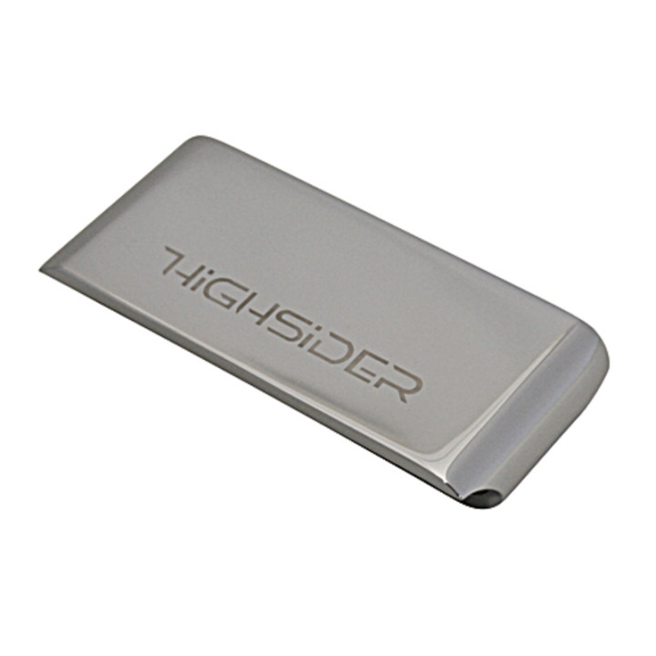 Boîtier aluminium Highsider pro - Stripe - chromé - pour feu arrière LED ou clignotant - 1 pièce
