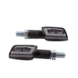 Feu arrière/clignotant LED Highsider smart Formula-TS 3en1 homologué - verre fumé - la paire