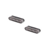 Feu arrière/clignotant LED Highsider pro Star-MX1 Pro Module 3en1 homologué - verre fumé - la paire