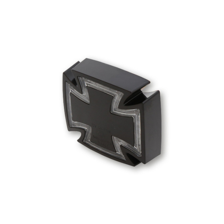 Feu arrière LED Highsider pro - Gothic - noir/translucide - 1 pièce