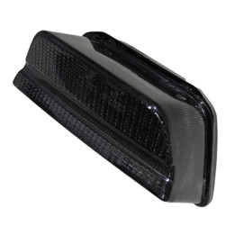 Feu arrière LED style Kawasaki Highsider smart homologué - verre fumé - l'unité 253-220