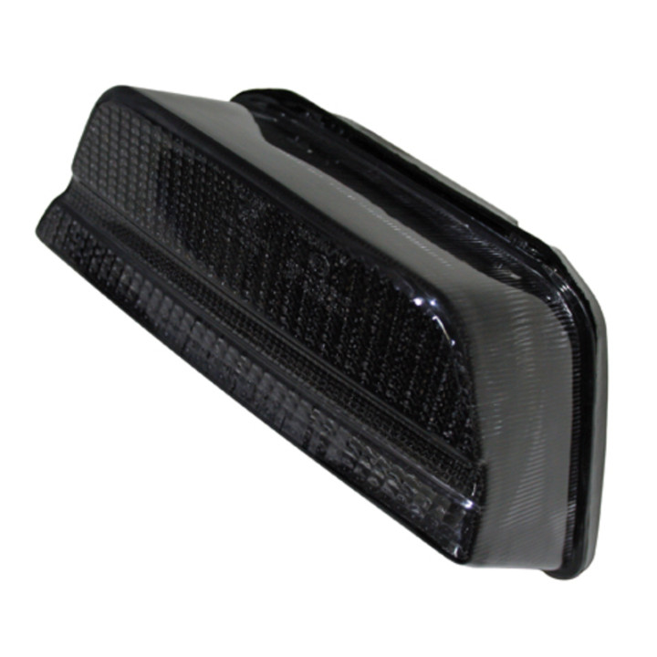 Feu arrière LED style Kawasaki Highsider smart homologué - verre fumé - l'unité 253-220