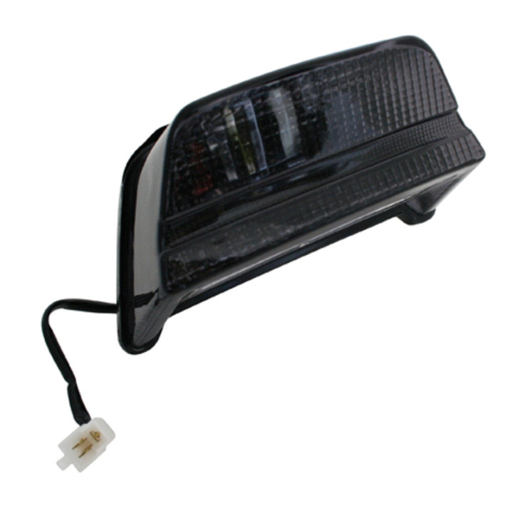 Feu arrière LED style Kawasaki Highsider smart homologué - verre fumé - l'unité 253-220