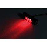 Feu arrière LED Highsider pro Conero T2 homologué - verre fumé - l'unité