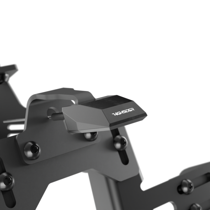 Éclairage de plaque LED Highsider pro Split-S SMD - noir/translucide - à l'unité