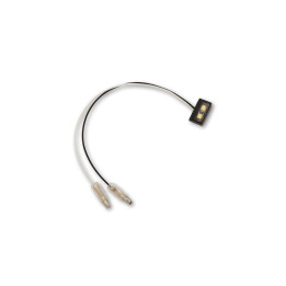 Éclairage de plaque LED Highsider pro SMD - autocollant - noir/translucide - à l'unité