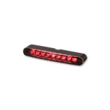 Feu arrière LED Highsider pro - Stripe - noir/translucide - 1 pièce