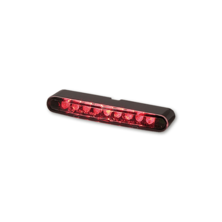 Feu arrière LED Highsider pro - Stripe - noir/translucide - 1 pièce