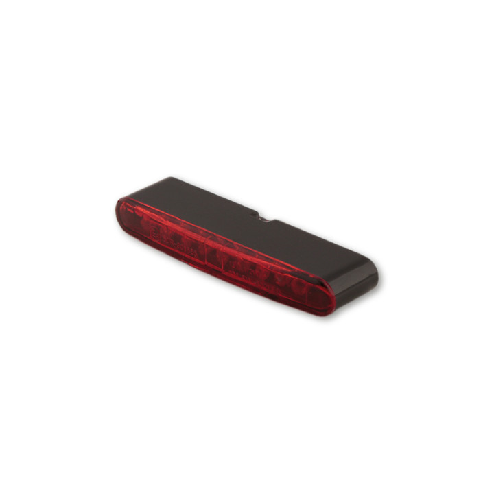 Feu arrière LED Highsider pro - Stripe - noir/rouge - 1 pièce