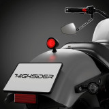 Feu arrière LED Highsider pro Akron-X homologué - l'unité